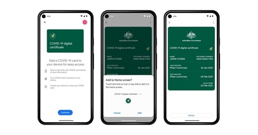 The Android 'COVID Card' vaccination record is available in these countries [U]