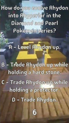 How do you evolve Rhydon into Rhyperior in the Diamond and Pearl Pokemon series?