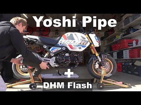 2023 Grom Yoshimura full exhaust installation