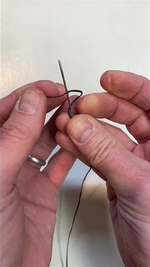 Thread a Leather Needle the Right Way 🪡