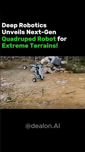 Extreme Off Road | Chinese Company Deep Robotics' Latest Quadruped Robot!
