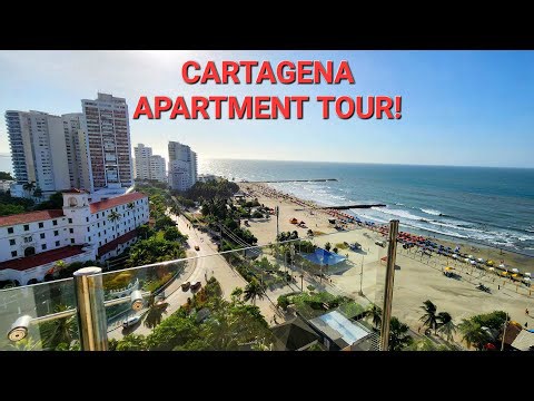 Inside a stunning Bocagrande luxury apartment: Ultimate Cartagena tour & ocean views!