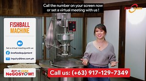 Mgas ka-negosyo, sa fishball business pag limited ang gawa limited ang kita! So why settle for less if you can produce more? Sa fast and easy fishball production, Buy N Earn's Fishball machine is your best bet! ☺ ✅ Used for forming fish and other meat paste into ball-shaped delicacies. ✅ Great for your commercial food production requirements ✅ It's very durable and comes with excellent after-sales service! Get to know more about the Fishball Machine, Inquire now! 👉https://bit.ly/3sR6GFo . . . ☎