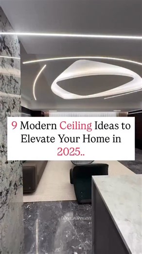 9 Modern Ceiling Ideas to Elevate Your Room in 2025! ✨ Transform your space with the latest ceiling trends — from sleek minimalism to bold statement designs. [modern ceiling ideas 2025, interior ceiling design, home makeover trends] #CeilingDesign #ModernInteriors #HomeDesign2025 #InteriorTrends | Aura Nirman