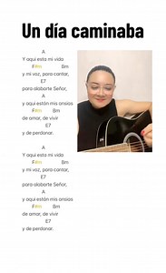 Un día caminaba - Letra y acordes #yolecanto #ROX #guitarra #acordes | Yo le canto