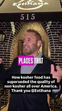 How kosher food has superseded the quality of non-kosher all over America