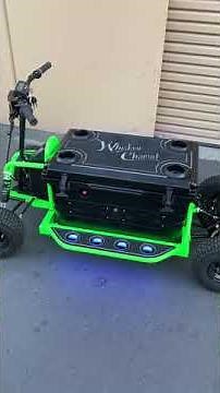 Custom Whiskey Chariots - Ride on Coolers