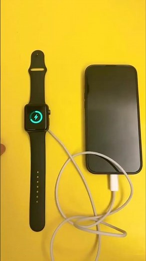 Charge Apple Watch with a phone cable #applewatch #applewatchcharger #applecharger #shorts #viral