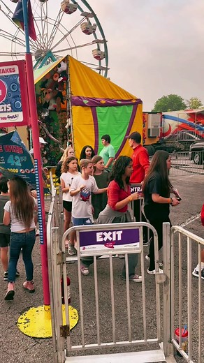 This video had 1.6 Million views on my instagram page! Thought I’d give my kids a taste of adventure at the fair. They begged to ride the alien ship that was spinning like crazy. I warned them it was a wild ride, but they were confident they could handle it. So I let them go, saying ‘Good luck!’ 🛸 Well, turns out their idea of fun didn’t match reality. 🙈 Lesson learned: Sometimes as parents, we gotta let our kids explore and make their own choices, even if we know it won’t end well. Like And F