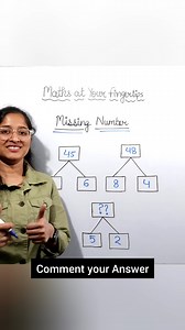 21K views · 60 reactions | Only Geniuses Can Solve This Missing Number!  #education #maths #learning #learningisfun #math | Maths at Your Fingertips | Facebook