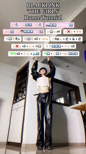 BLACKPINK 'THE GIRLS' Dance Tutorial - Step-by-Step Guide