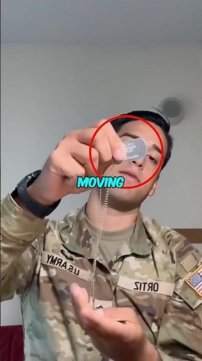Soldiers Tape Their Dog Tags Together!