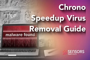 Chrono Speedup Virus Removal Guide