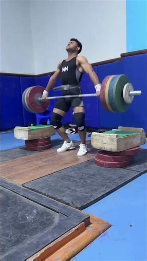 Ando Younes 🇪🇬 170 kg/375 lbs Block Snatch #weightlifting #sports #fitness