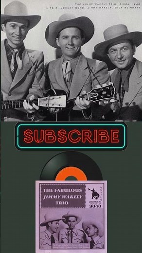 Jimmy Wakely Trio - Happy Rovin' Cowboy #1940smusic #music #cowboysong #cowboy #oldies #jimmywakely