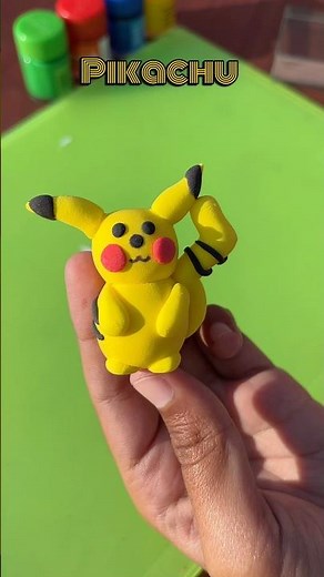 This Pikachu Is Too Cute 🥹⚡ | Clay Art