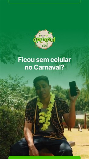 Se você curtiu o Carnaval, mas voltou sem celular... Aproveita que tem cupom da PayJoy: RESSACA Válido até dia 25/02 - link na bio ou loja.payjoy.br