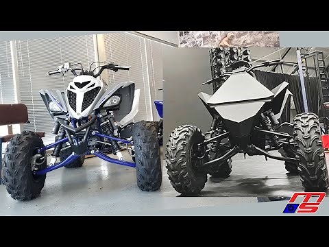 Tesla's Cyber Quad is a Raptor 700