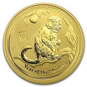 Buy 2016 Australia 1 oz Gold Lunar Monkey BU (Series II) | APMEX