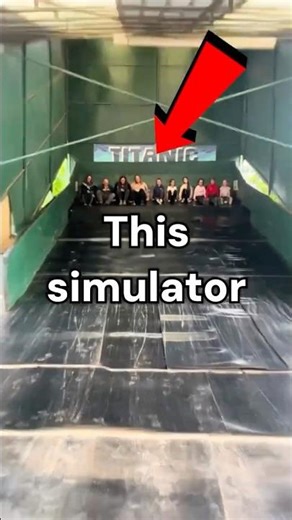 Titanic Simulation Shows the Horrifying Reality #titanic #experiment #shorts