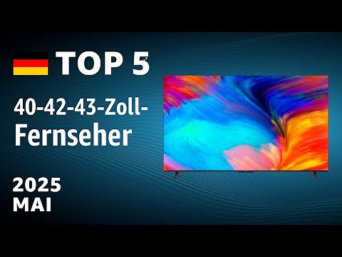TOP—5. Best 40-, 42-, and 43-inch TVs. Test & Comparison May 2025