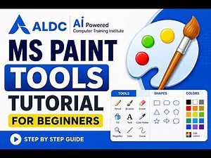 Microsoft Paint Tools Tutorial for Beginners | All MS Paint Tools Explained Step by Step (2026)