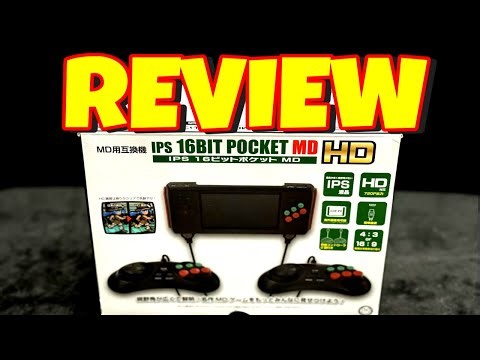 Sega Nomad Replacement? 16 Bit Pocket MD HD Review