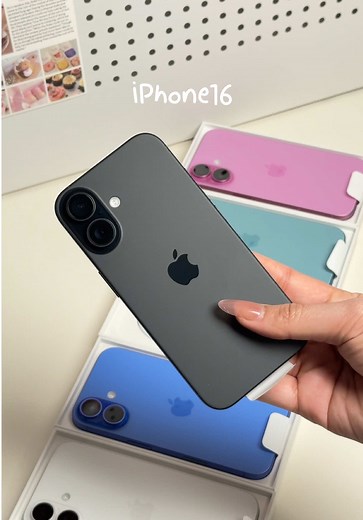 Unboxing iPhone16 🤍🖤💙💚🩷 #iphone #iphone16 #unboxing #fyp #ff #fffffffffffyyyyyyyyyyypppppppppppp
