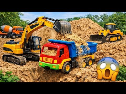 “Little Toy Truck Crash on Mud Road | What Happened Next?”