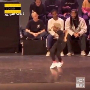 1.7M views · 192 reactions | YES!! I love this so much! Wait til the congas drop halfway through & he breaks it all the way down. So gifted. If you know his name, tag him in the comments and I’ll add it. #dance #dancing #dancer #explore | 24X7 News | Facebook