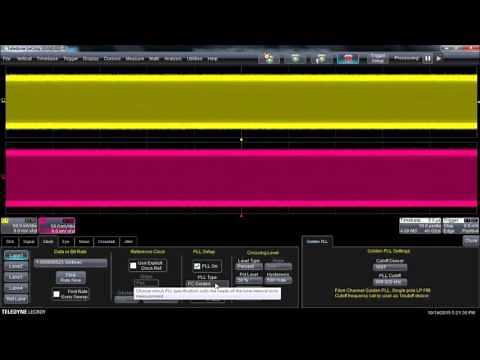 Oscilloscope FAQ - SDAIII EYE | Teledyne LeCroy