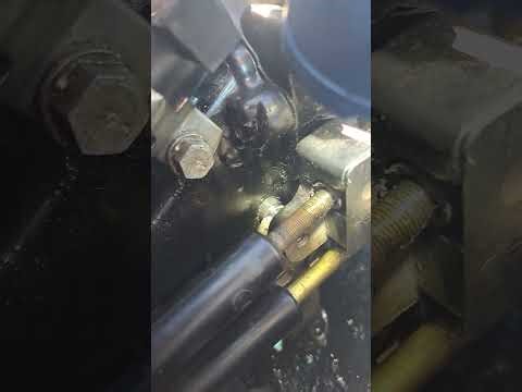 Evinrude 50hp stop grinding and popping out of gear. shift cable rod adjustment