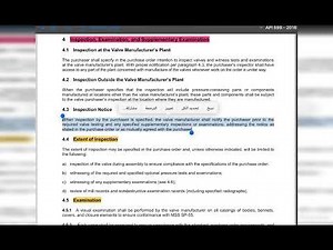 API STANDARD 598 valve inspection and testing (5) فحص واختبار الصمامات