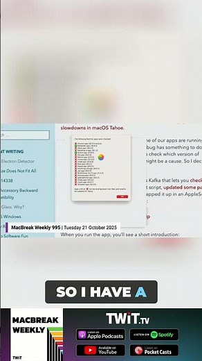 See Which Electron-Based Apps Are Slowing Down Your macOS Tahoe System With This App!!