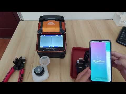 Signal Fire AI-9 Optical Fiber Fusion Splicer - Half Automatic and Fully Automatic Modes