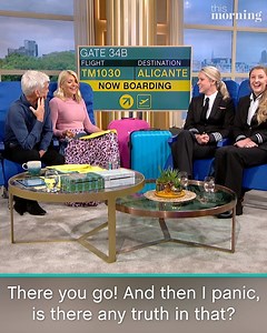 770K views · 1.4K reactions | So does three 'bing-bongs' really mean an emergency? Nervous flyer Holly asks the experts ✈ | This Morning | Facebook
