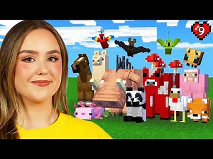 I Built a Zoo in Minecraft :)