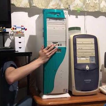 Setting Up My Custom 2000s PC Build #shorts #retrocomputing