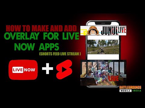 HOW TO ADD OVERLAY IN LIVE NOW APP