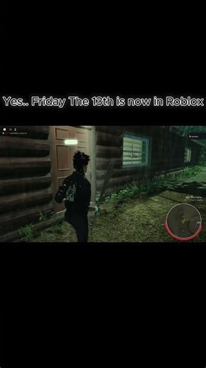 Friday the 13th in Roblox #shorts #roblox #robloxstudio #fridaythe13ththegame #fridaythe13th #viral