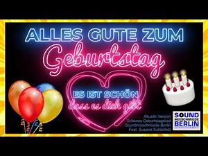 Alles Gute zum Geburtstag Lied❤️Geburtstagsvideo für Erwachsene schöne Geburtstagsgrüße für WhatsApp