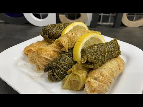 🇫🇷 🇧🇪 chou vert frisé farci viande hachée et riz facile , délicieux !!!