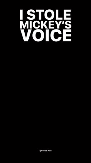 Verbal Ace and Mickey Mouse Voiceover Fun