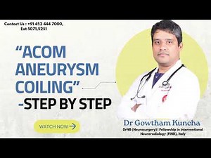 Anterior Communicating Artery Aneurysm - Simple Coiling