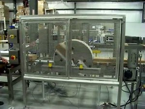 Adjustable Starwheel (Case Flipper) 180 degree conveyor by Multi-Conveyor