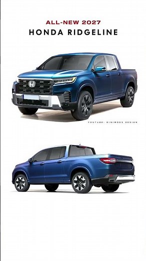 NEW HONDA RIDGELINE 2027 #shortsfeed #shortvideo #shorts #short