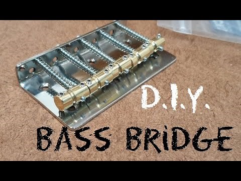 DIY Bass Guitar Bridge