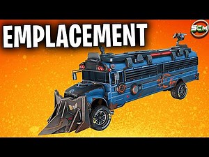VISITER DES STATIONS SERVICE AVEC UN BUS DE COMBAT FORTNITE, EMPLACEMENT BUS DE COMBAT ET STATION