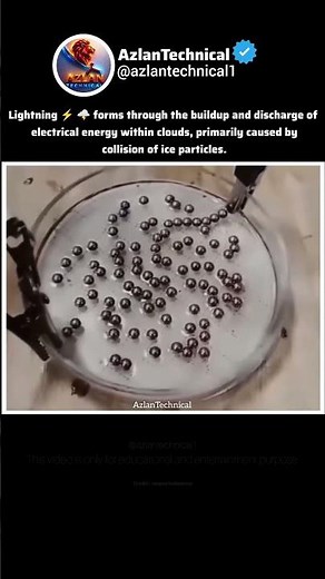 How Lightning Forms: The Shocking Science of Ice Particle Collisions & Electrical Energy