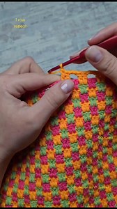 381K views · 4.8K reactions | Grid Stitch 1 Row Repeat Crochet Pattern | Crochet Blanket | Crochet Stitches | GutCrafts | Facebook